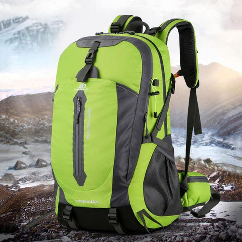 50L Camping Hiking Backpack Sports Bag Outdoor Travel Trekk Rucksack Mountain Climb Cycling Hiking Equipment Waterproof Rucksack