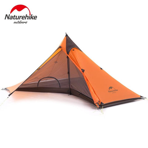 Naturehike NH17T030-L 20D Nylon Single Person One Man Backpacking Tent Trekking Camping Canopy Travel 3 Season Silicone Coated