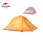 Naturehike Upgraded Cloud Up 2 Ultralight Tent Free Standing 20D Fabric Camping Tents For 2 Person With free Mat 4 Season