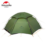 NatureHike NH17K240-Y 20D Double Layer Two Men 2 Person Backpacking Family Camping Tent 3 Season Travelling  Waterproof