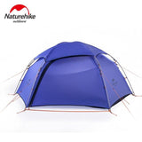 NatureHike NH17K240-Y 20D Double Layer Two Men 2 Person Backpacking Family Camping Tent 3 Season Travelling  Waterproof