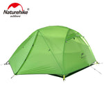 Naturehike NH17T012-T Star River Two Layer Camping Tent Upgraded Ultralight 2 Person 4Season Tent With Free Mat