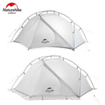 4 seasons Outdoor Portable Double-layer Camping Tent Camouflage for 1 Person Lightweight Waterproof PU8000mm