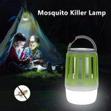 Portable Mosquito Killer Lamp Insect Mosquito Repeller Camping Light USB Rechargeable IP65 Waterproof Indoor Outdoor Lamp