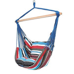 Hammock Chair Outdoor Garden Hammock Hanging Chair for Home Travel Camping Hiking Swing Canvas Stripe Hammock